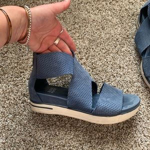 Eileen Fisher Platform Strappy Sandals